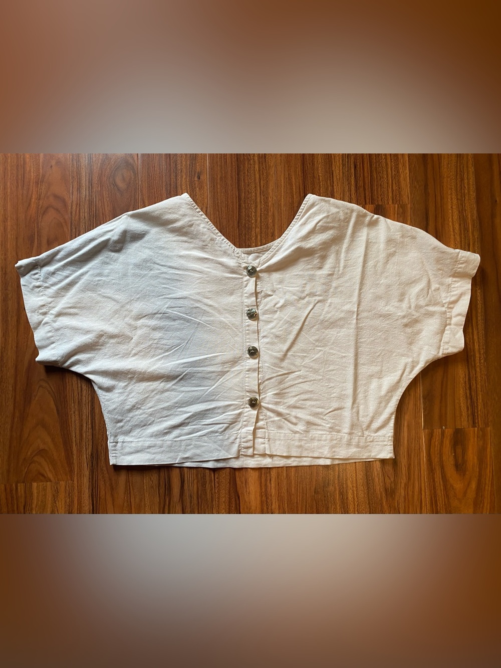 gracemade Button Back Jordan Reversible Top - Picture 12 of 12